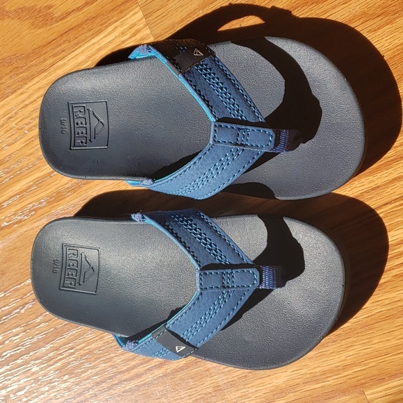 Reef Blue Slippers - Picture 3 of 6